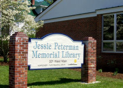 Picture of Floyd Branch Sign for Floyd County Library Building Fund